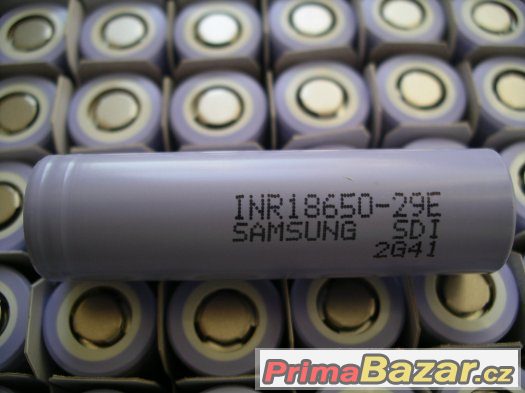 Samsung 18650 Li-ion baterie 2900mAh – fotografie 1