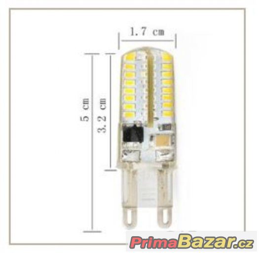 Led žárovka G9 patice 3W – fotografie 2
