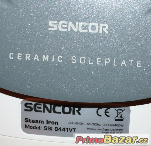 Napařovací žehlička Sencor SSI 8441 VT – fotografie 3
