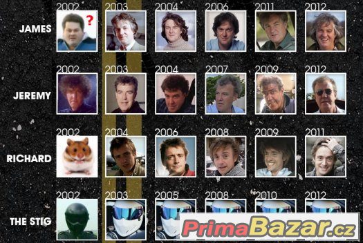 Komplet 23 sérií anglického Top Gearu v češtině na 50 DVD – fotografie 2