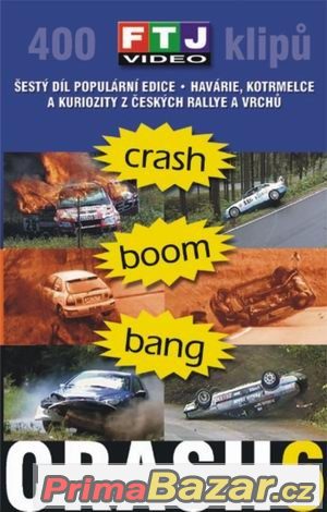 Prodám DVD Rallye bouračky Crash 5, Crash 6 – fotografie 1