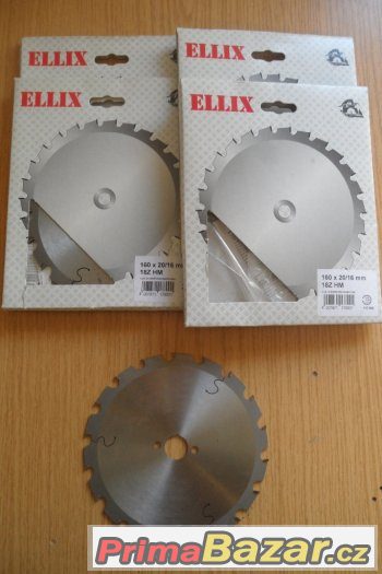 Pilový kotouč Ellix 160x 20/16 mm 18Z HM – fotografie 1