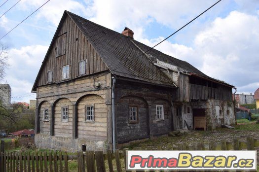 Prodej chalupy k rekonstrukci, Cvikov, pozemky 1100 m2 – fotografie 1