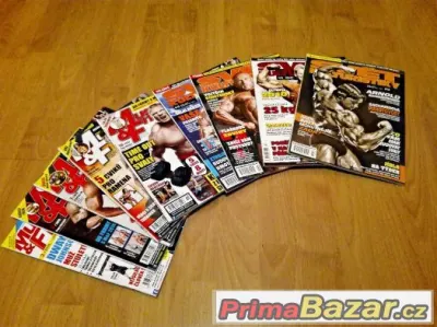 Muscle & Fitness (57ks) a Svět kulturistiky (53ks)