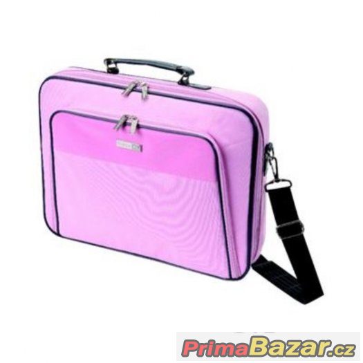 Brašna na notebook Dicota BaseXX Business 15-17,3" růžová – fotografie 1