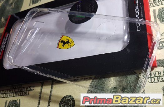 Ferrari TPU Pouzdro Transparent-průhledné..Samsung S7 edge – fotografie 3