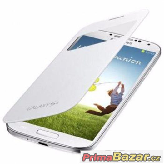 Samsung flip S-view pro Galaxy S4 i9505, bílá – fotografie 1