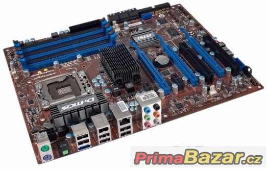MSI X58 Pro-E, LGA 1366, i7, GBit LAN, RAID 6x, DDR3 – fotografie 1