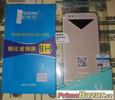 iPhone iPhone 6 (4.7") - Sada: Tvrzené Ochranné Sklo+Pouzdro