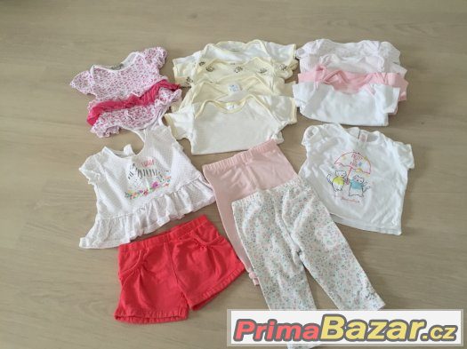 Set letního oblečení na holčičku 3-9 měsíců – fotografie 3