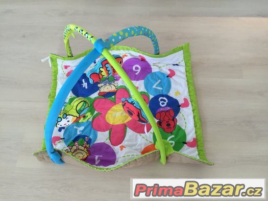 Hrací deka + hračky pro miminka – fotografie 4