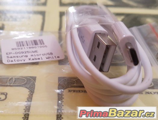 Samsung Originální microUSB-USB kabel.. – fotografie 1