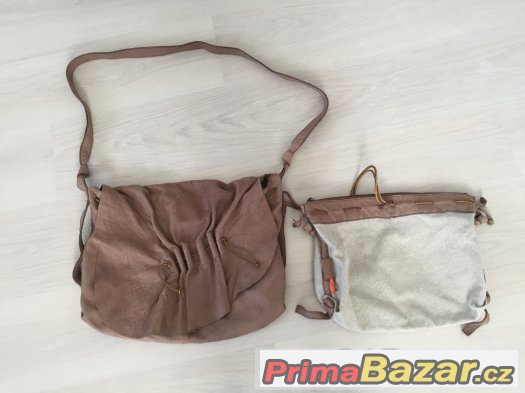 Kožená kabelka přes rameno Hugo Boss – fotografie 1