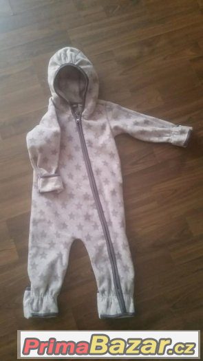 Fleccový overal, vel 74-80 cm – fotografie 1