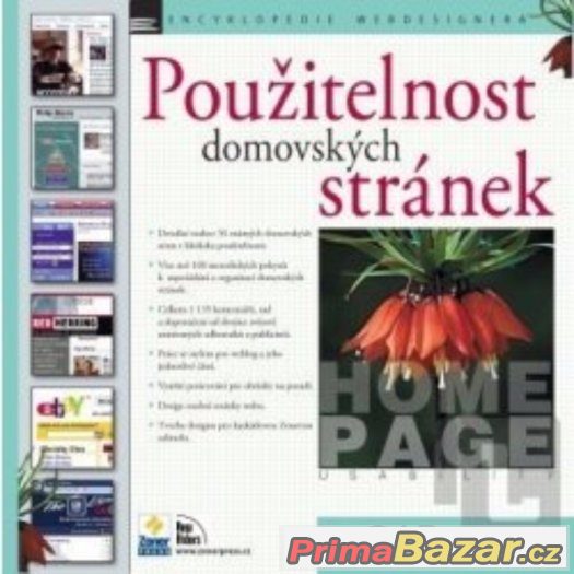 Kniha Použitelnost domovských stránek – fotografie 1