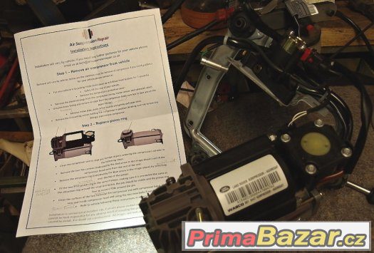 Kompresor vzduchového pérovaní Range rover 3.0 TD6 – fotografie 4