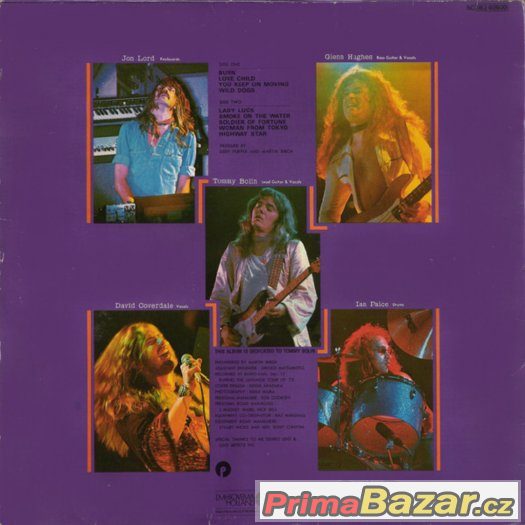 Deep Purple ‎– Last Concert In Japan 1978 + DALSI LP – fotografie 2