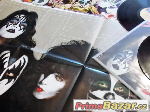 KISS+URIAH HEEP+QUEEN+STATUS QUO LP s PLAKATY – fotografie 3
