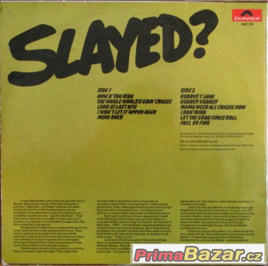 Slade - Slayed?  1972 – fotografie 2
