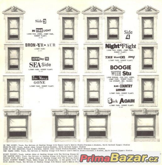 Led Zeppelin ‎– Physical Graffiti  1975 2LP – fotografie 3
