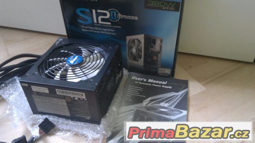 Seasonic S12II-380 380W 80 PLUS BRONZE + tichý ventilátor – fotografie 2