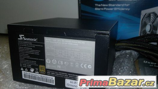 Seasonic S12II-380 380W 80 PLUS BRONZE + tichý ventilátor – fotografie 3