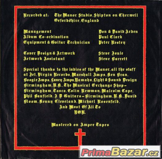 Black Sabbath - Born Again 1983 – fotografie 3