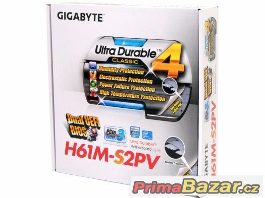 Gigabyte GA-H61M-S2PV 2x DDR3 16GB, PCI-Express x16 3.0,VGA – fotografie 1