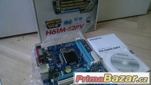 Gigabyte GA-H61M-S2PV 2x DDR3 16GB, PCI-Express x16 3.0,VGA – fotografie 3