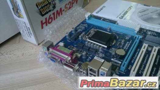 Gigabyte GA-H61M-S2PV 2x DDR3 16GB, PCI-Express x16 3.0,VGA – fotografie 4