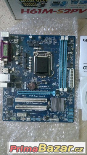 Gigabyte GA-H61M-S2PV 2x DDR3 16GB, PCI-Express x16 3.0,VGA – fotografie 5