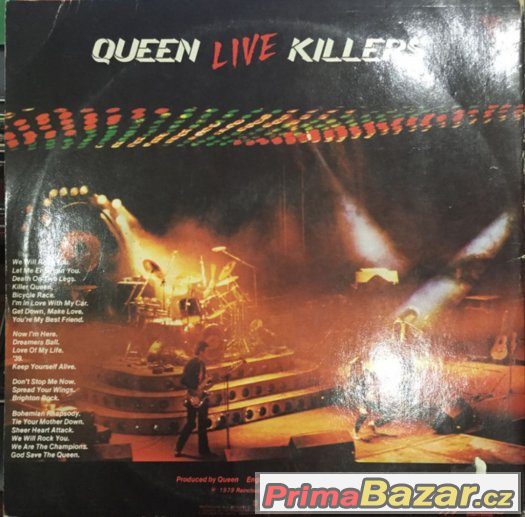 QUEEN - LIVE KILLERS 2LP 1979 D 1.PRESS – fotografie 2