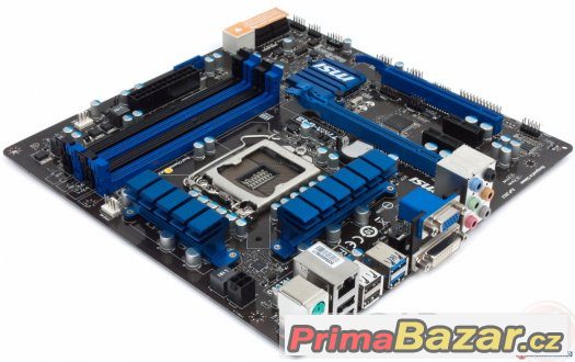 MSI H77MA-G43 4xDDR3 32GB, PCI-E x16 3.0, FireX, H77,USB 3.0 – fotografie 3