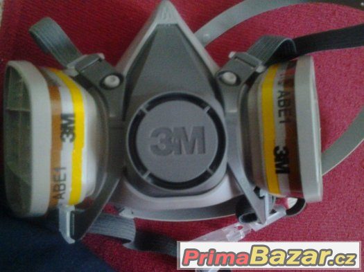 Polomaska 3M 6200 + filtr 3M 6057 ABE1 – fotografie 1