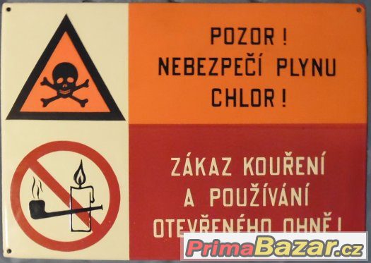 cedule bezpečnostní plast smalt papir umakart atd..tabulka – fotografie 4