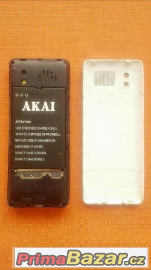 AKAI - 2880 - zlatá barva (DUAL sim) – fotografie 4