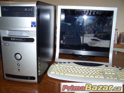 DVOUJÁDRO 2.5GHZ,+MONITOR+KLÁVESNICE A MYŠ-SLEVA – fotografie 1