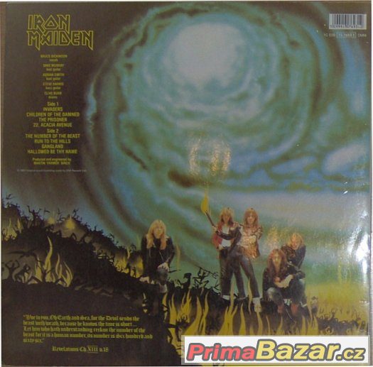 IRON MAIDEN - KILLERS 1981 + DALSI LP NA PRODEJ – fotografie 4