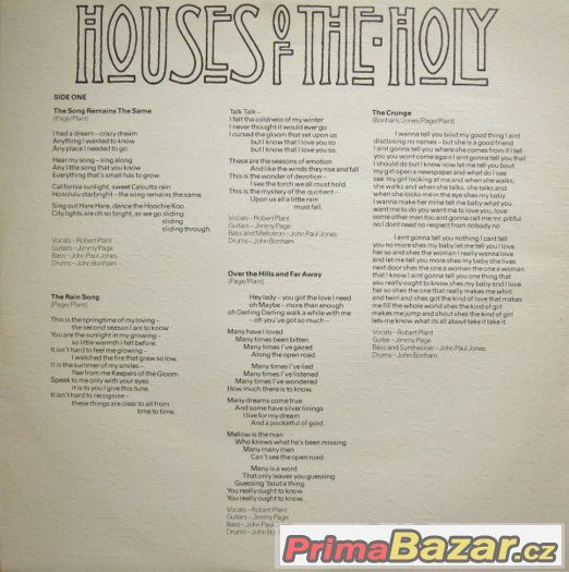 Led Zeppelin ‎– Houses Of The Holy 1973 – fotografie 5