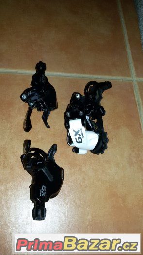 Řazení Sram X-9 ložiskové 2x10 + přehazka X.9 – fotografie 2