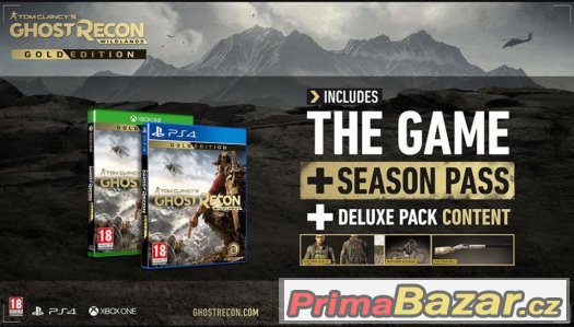Ghost recon wildlands ps4 gold edice ( nove) – fotografie 1
