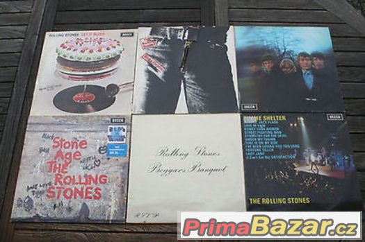 7 LPs Rolling Stones, Vinyl – fotografie 1