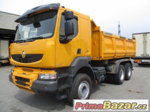 Renault Kerax 460 6X4, třístranný sklápěč - Meiller – fotografie 3