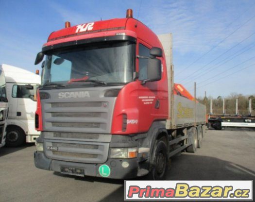 Scania R440 6x2 s hydraulickou rukou Palfinger PK15002 – fotografie 2
