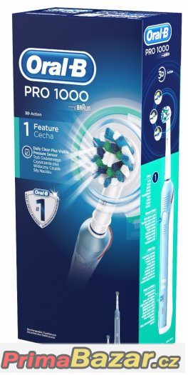 NOVÝ ZK Oral B Pro 1000 D20.523.1 BOMBA CENA – fotografie 3