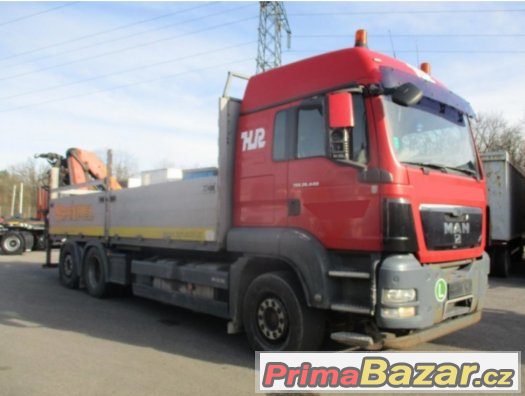 MAN TGS 26.440 6x2 + ruka Palfinger 15002 – fotografie 1