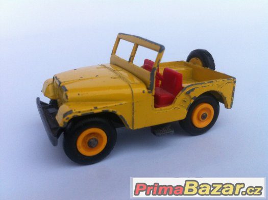 Prodám kovoví model MATCHBOX No.72 JEEP – fotografie 1