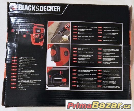 NOVÉ pneumatické kladivo Black+Decker KD975 BOMBA CENA – fotografie 2