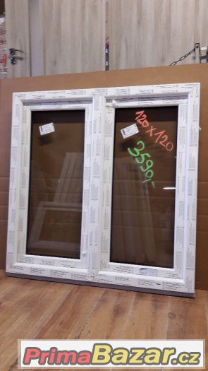 plastové okno 120x120 – fotografie 1