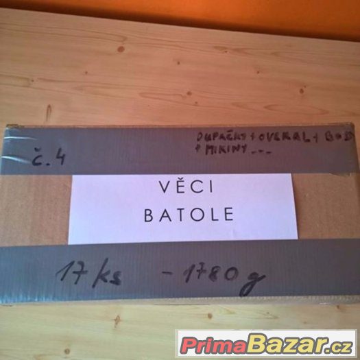 Oblečení Batole Miminko Krabice č. 4  - NOVÁ CENA – fotografie 1